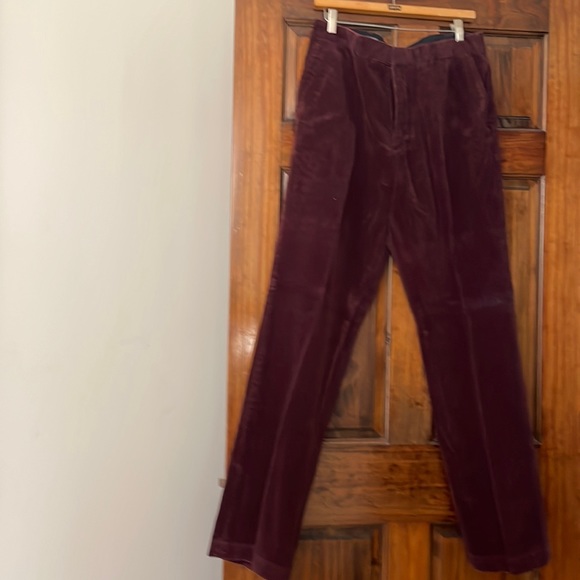 J. Crew Factory Pants Jcrew Burgundy Corduroy Pants Poshmark